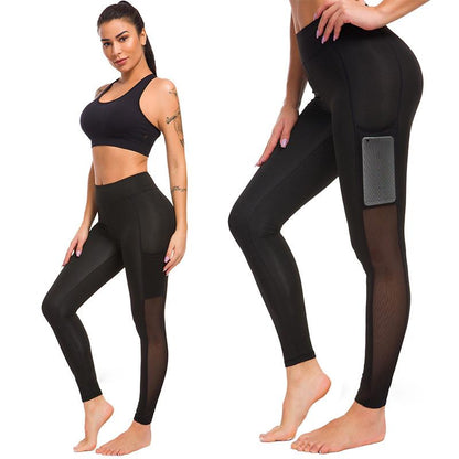 Blaudonau- Sport Elatische Yogahose