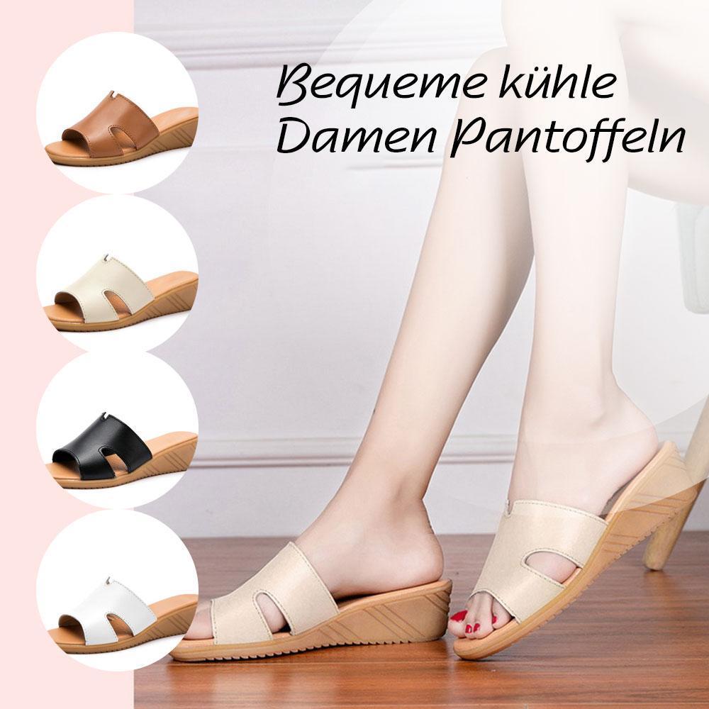 Blaudonau- Bequeme kühle Damen Pantoffeln