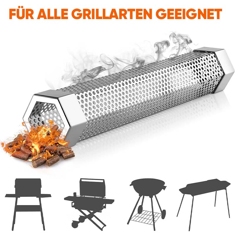 Blaudonau- 12' Pellet-Räucherrohr für alle Grills oder Räuchergeräte