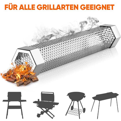 Blaudonau- 12' Pellet-Räucherrohr für alle Grills oder Räuchergeräte