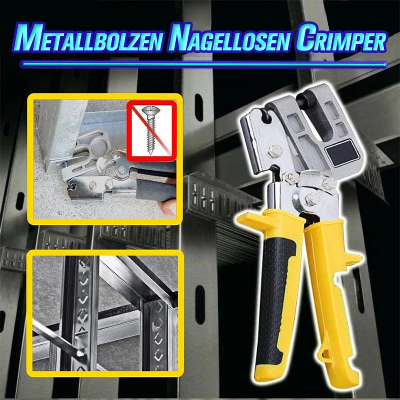 Blaudonau- Metallbolzen nagellosen Crimper