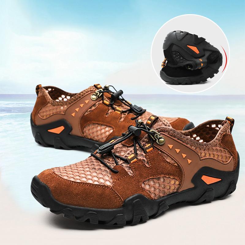 Blaudonau- Herren Barfußschuhe Outdoor Fitnessschuhe Traillaufschuhe