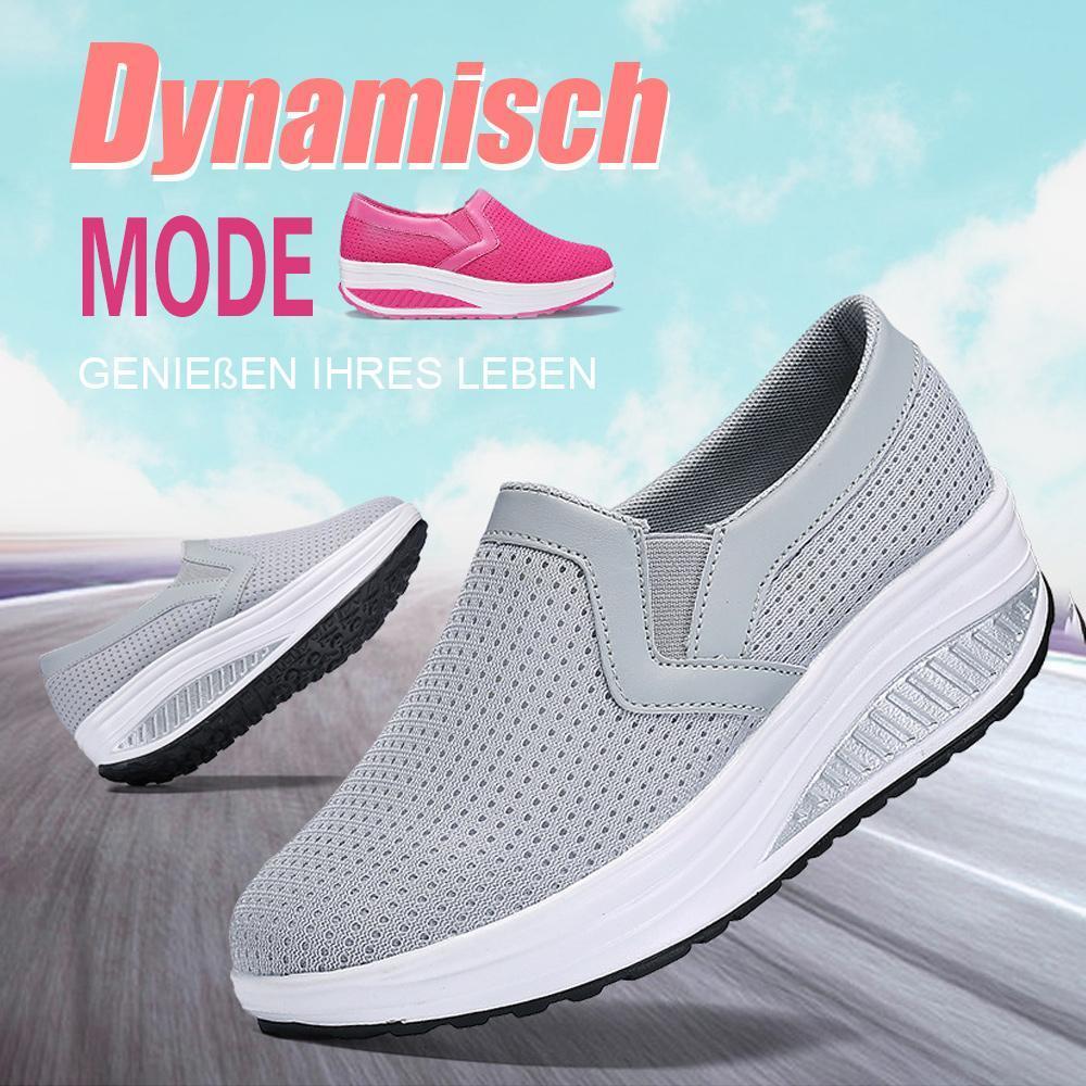 Blaudonau- Damen Atmungsaktive Mesh Outdoor Sportschuhe