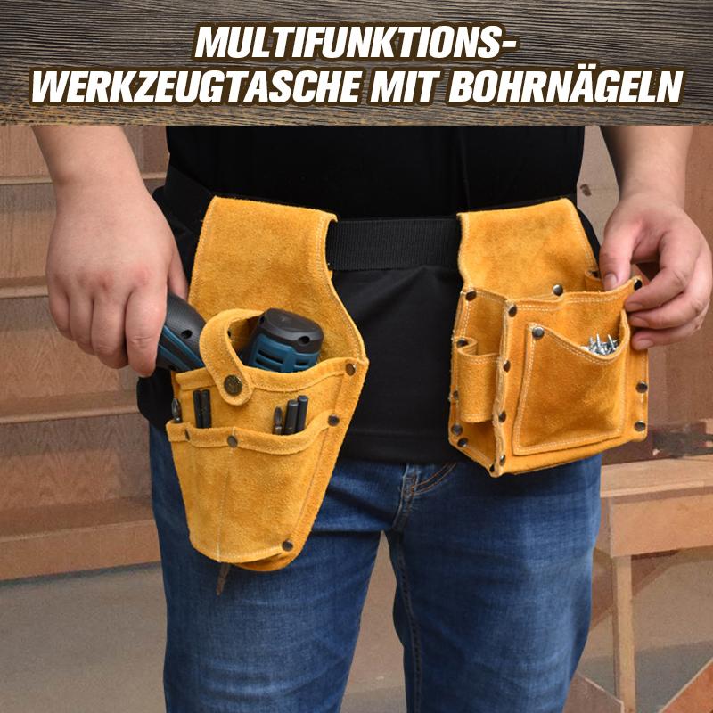 Blaudonau- Multifunktions-Werkzeugtasche mit Bohrnägeln