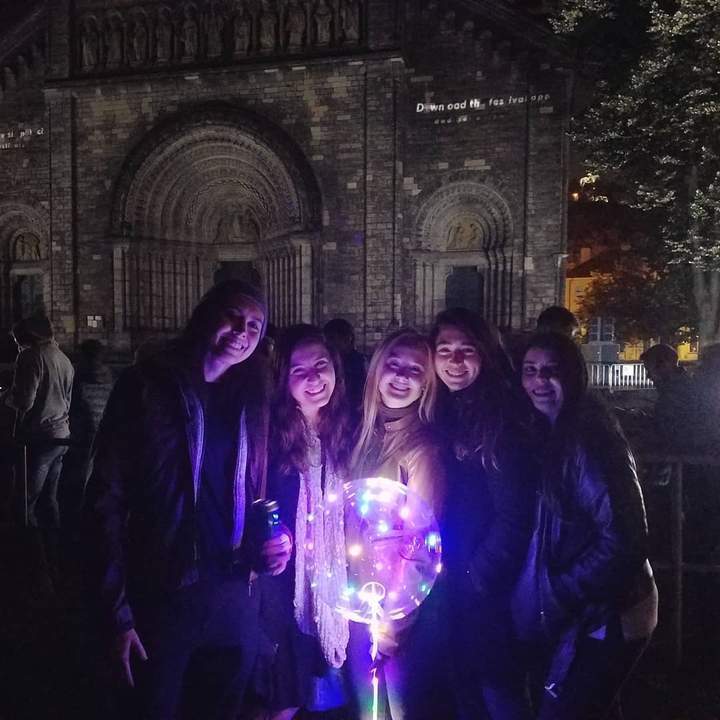 Blaudonau- Weihnachtsfeier-Ballone mit LED-Schnur-Licht