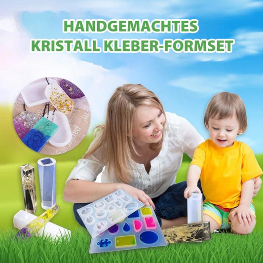 Blaudonau- Handgemachtes Kristall Kleber-Formset