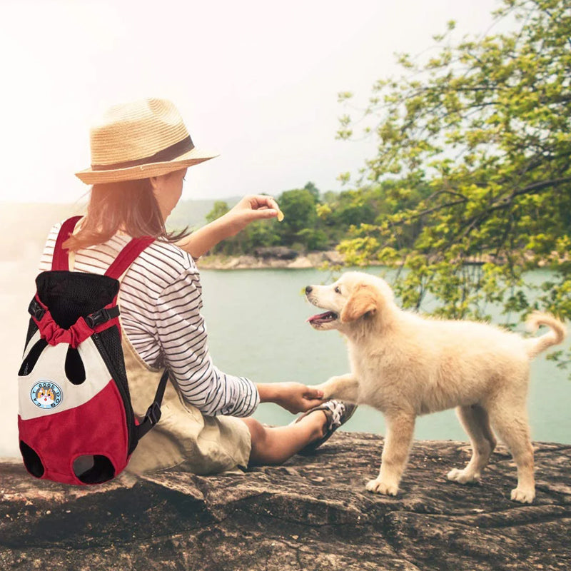 Blaudonau- Portable Backpack for Dogs and Cats Traveling Out