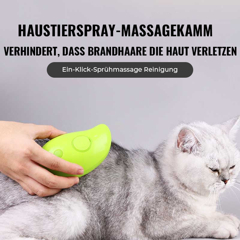 Blaudonau- Haustierspray Massagekamm