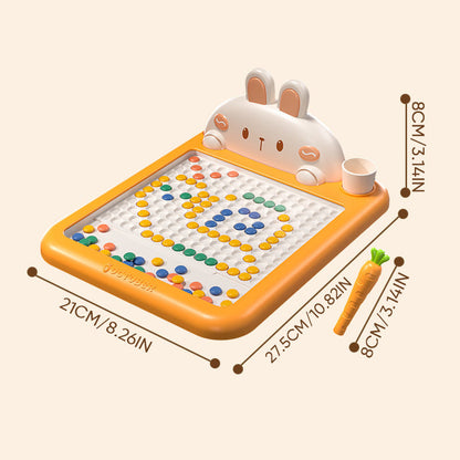 Blaudonau- Magnetische Zeichentafel für Kinder zum frühen Lernen Groß