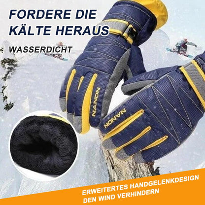 Blaudonau- Unisex Winter Winddichte Wasserdichte Handschuhe