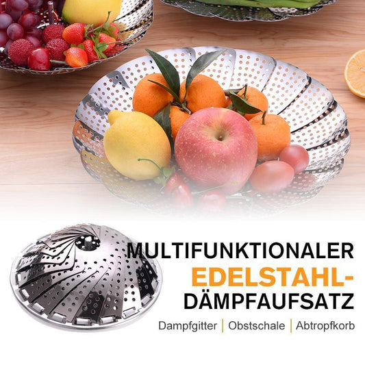 Blaudonau- Multifunktionaler Edelstahl-Dämpfaufsatz