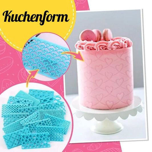 Blaudonau- Fondant-Prägeform