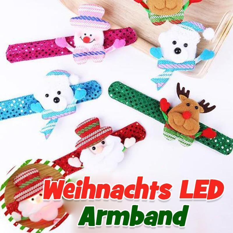 Blaudonau- Weihnachts LED Armband