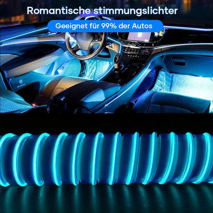 Blaudonau- 4-in-1 LED Atmosphärenlicht für Autos