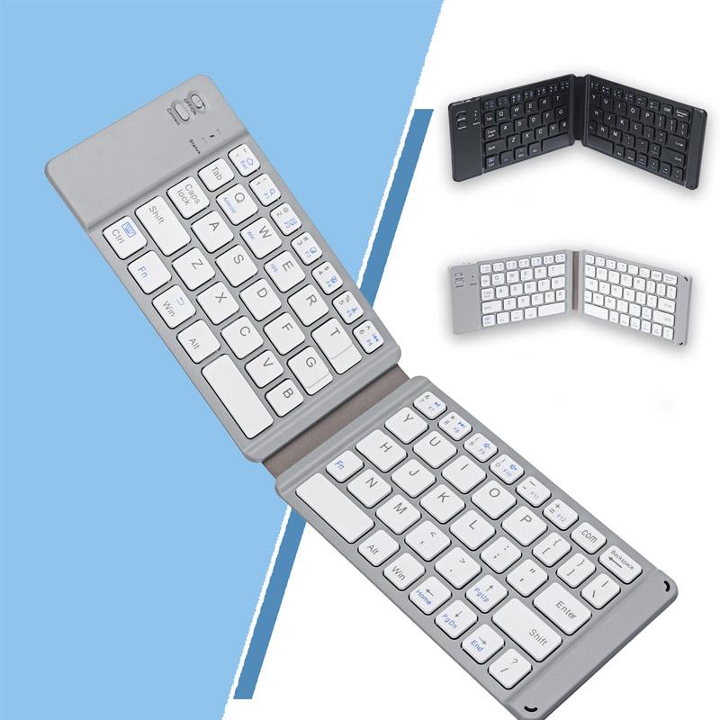 Blaudonau- Drahtlose faltbare Bluetooth Tastatur