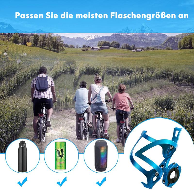 Blaudonau- Aluminiumlegierung Fahrradbecherhalter