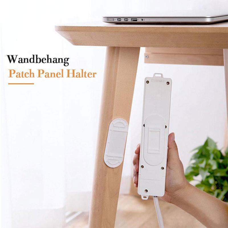 Blaudonau- Der stanzfreie Wandbehang-Patch-Panel-Halter