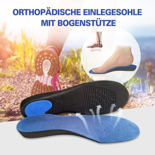 Blaudonau- Orthopädische Einlegesohle Mit Bogenstütze, Unisex