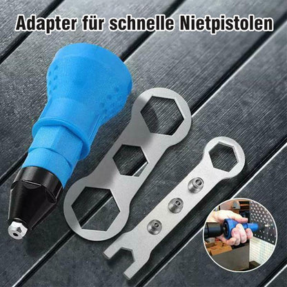 Blaudonau- Adapter für schnelle Nietpistolen