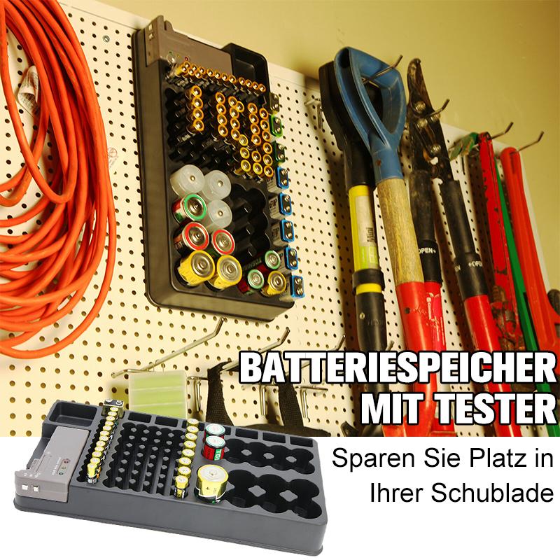 Blaudonau- Batteriespeicher mit Tester