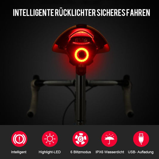 Blaudonau- Ultra-Smart Fahrrad Rücklicht