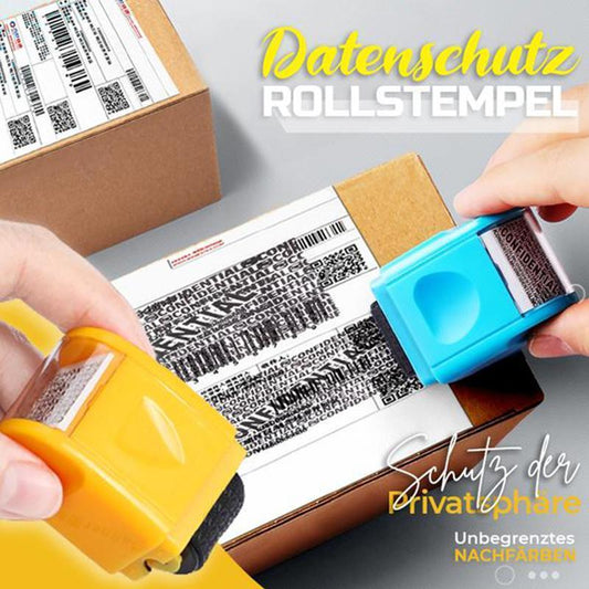 Blaudonau- Identitätsdiebstahlschutz-Rollenstempel