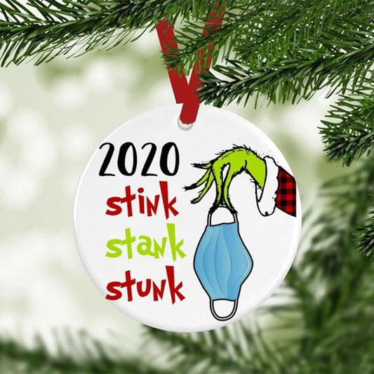 Blaudonau- Stink Stank Stunk Weihnachtsbaumschmuck Thema Quarantäne Weihnachtsdekoration 1