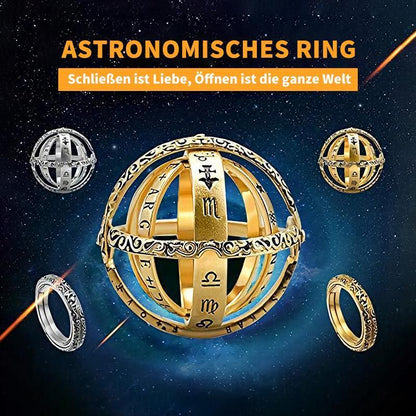 Blaudonau- Astronomisches Ring - Schließen ist Liebe, Öffnen ist die ganze Welt