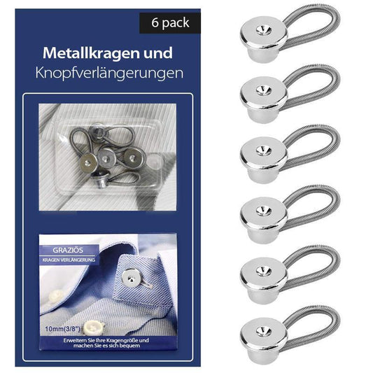 Blaudonau- Kragenverlängerer aus Aluminium, 6PCs