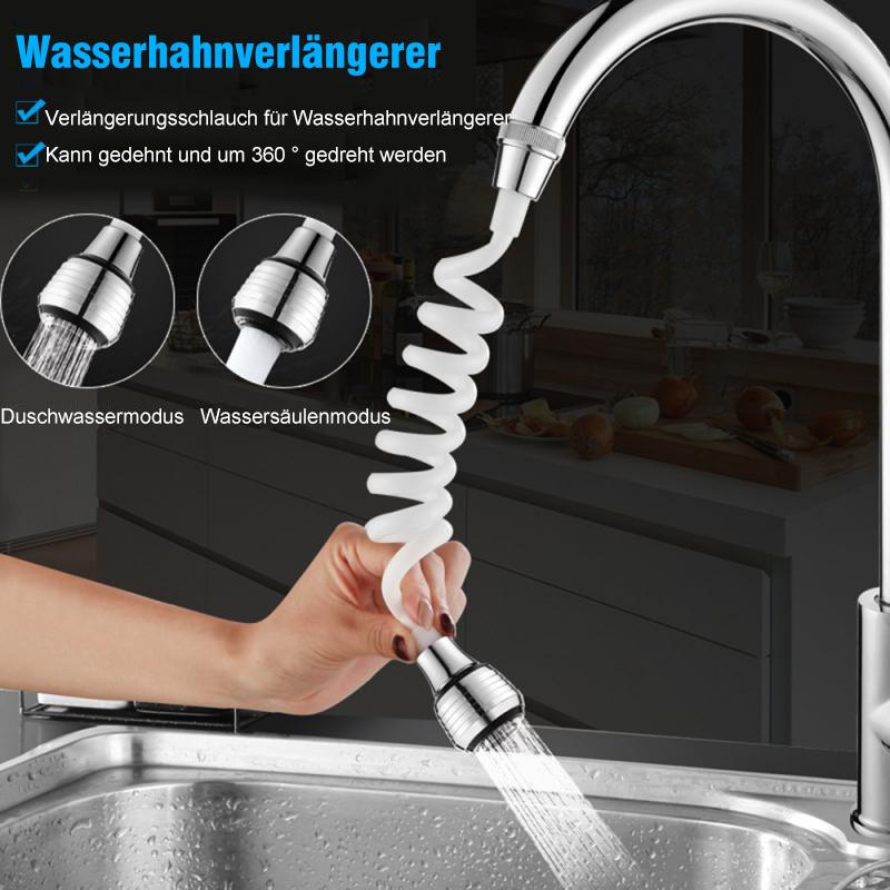 Blaudonau- Wasserhahn einziehbarer wassersparender Extender