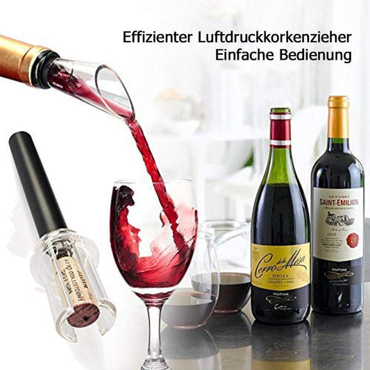 Blaudonau- Wein Luftdruck Pumpe Öffner