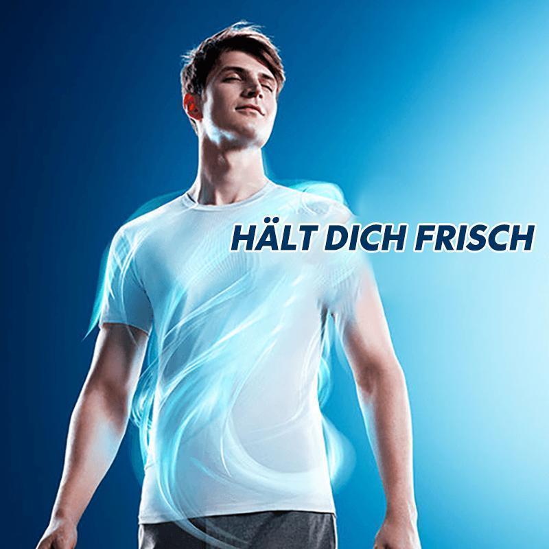 Blaudonau- Ice Silk Schnelltrocknendes T-Shirt