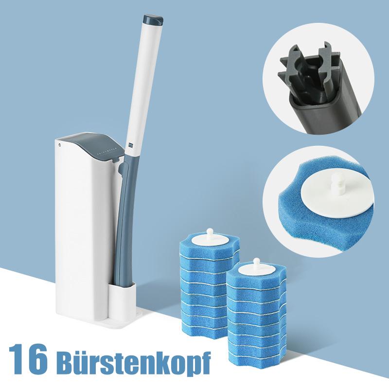 Blaudonau- Einweg-Toilettenbürsten Set