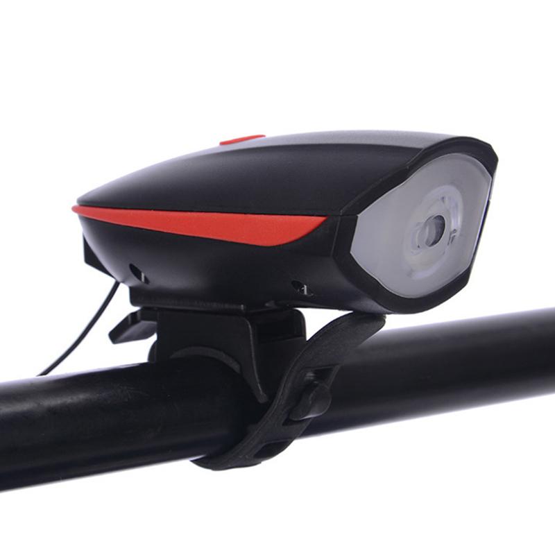 Blaudonau- 2- in- 1 Fahrrad USB Horn Frontleuchte