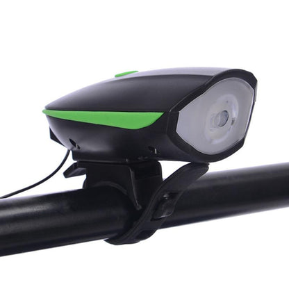 Blaudonau- 2- in- 1 Fahrrad USB Horn Frontleuchte