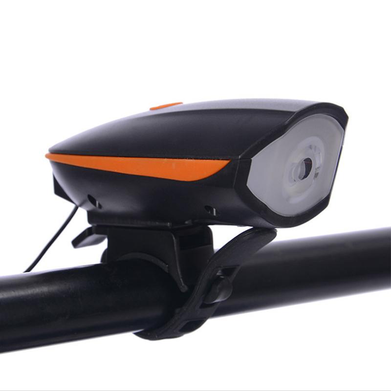 Blaudonau- 2- in- 1 Fahrrad USB Horn Frontleuchte