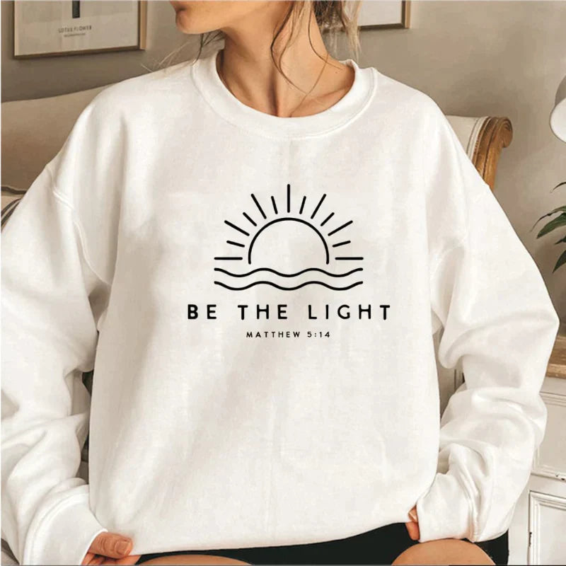 Blaudonau- SELENE - "BE THE LIGHT" Sweatshirt