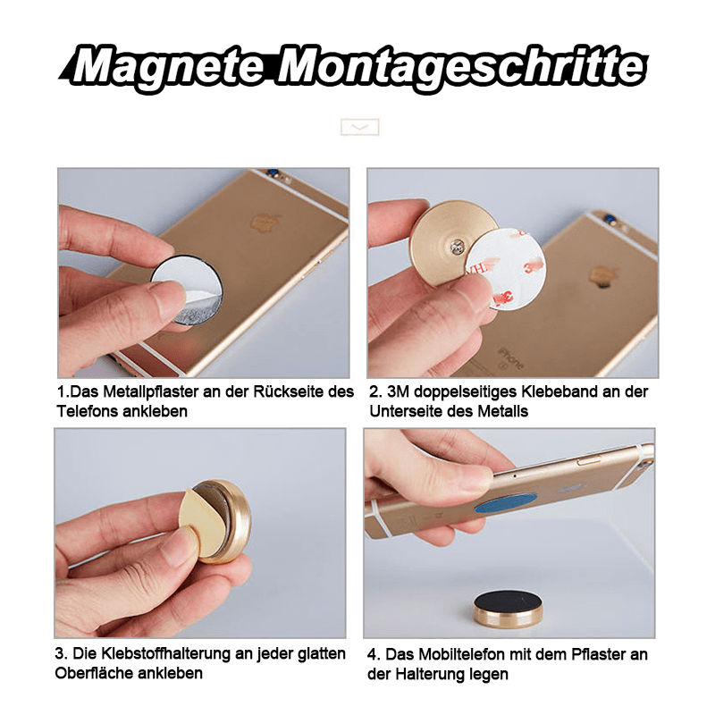 Blaudonau- Magnetische Telefon Autohalterung