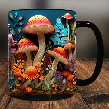 Blaudonau- Becher mit Magic Mushrooms