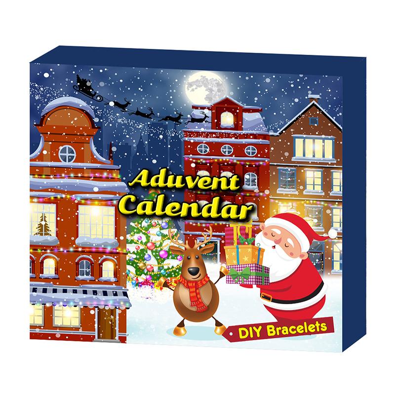 Blaudonau- 24 Tage Countdown Kalender-Weihnachten Blindbox