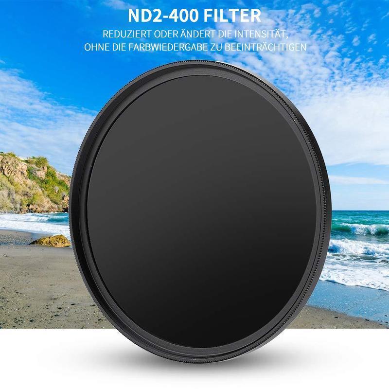 Blaudonau- ND2-400 Neutraler Dichtheid Fader Variabler ND-Filter