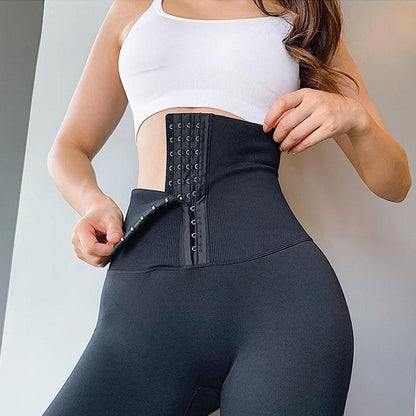 Blaudonau- Leggings für Frauen mit hoher Taille