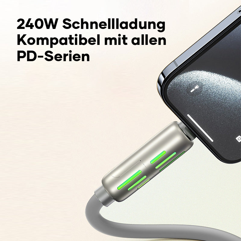 Blaudonau- 240 W 4-in-1 USB-C-Kabel