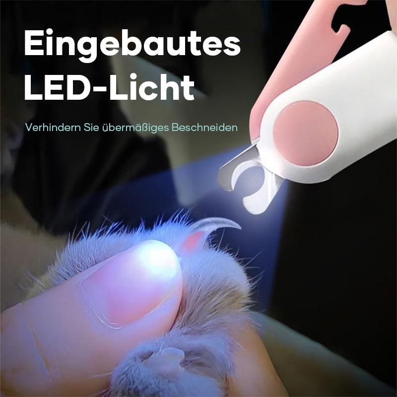 Blaudonau- LED-Nagelknipser für Haustiere