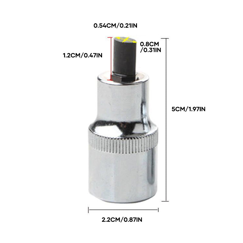 Blaudonau- Steckschlüssel zum Ausbauen von Auto-Stoßdämpfern