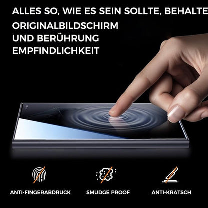 Blaudonau- Gehärtete Handy-Folie für Samsung