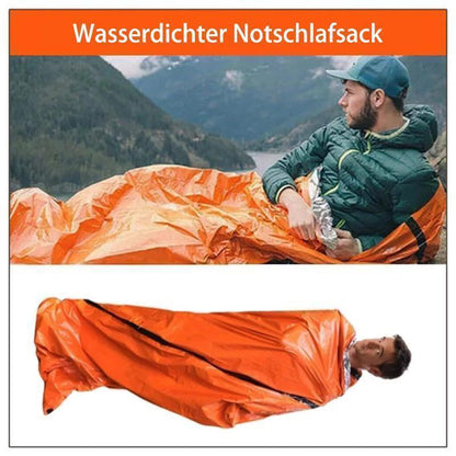 Blaudonau- Wasserdichter Notschlafsack