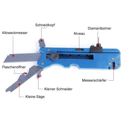 Blaudonau- Professioneller multifunktionaler Glas Cutter