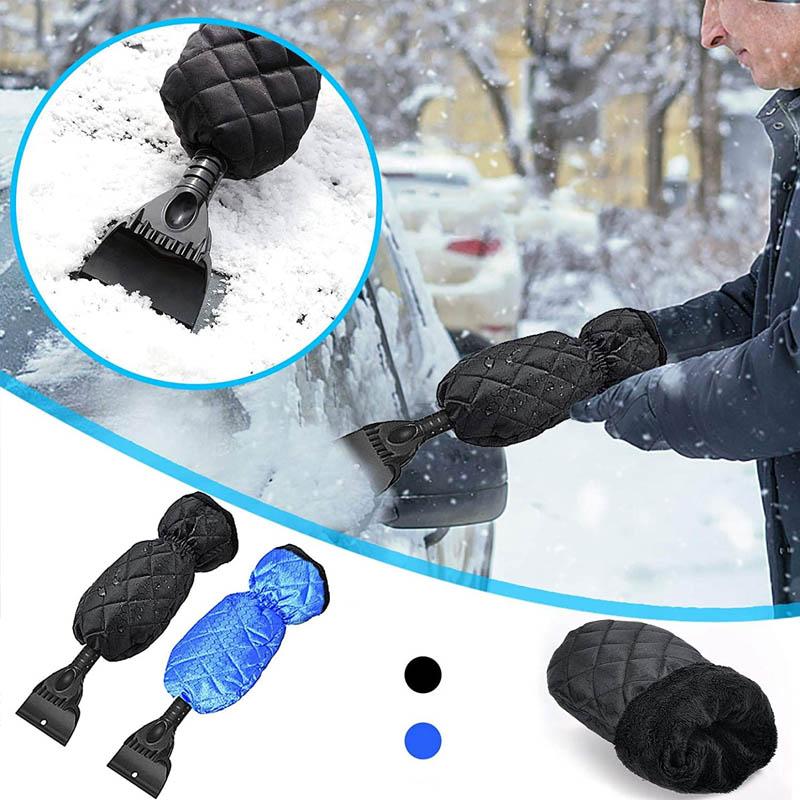 Blaudonau- Handschuhe mit Schneeschaufel Schneeschaber