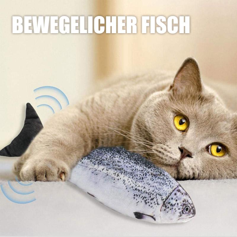 Blaudonau- Elektrischer Puppenfisch für Katze